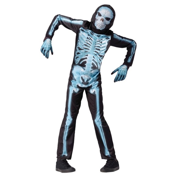 Hyde and Eek X-Ray Skeleton Halloween Costume  Kid Size SMALL New in Package - Picture 1 of 4
